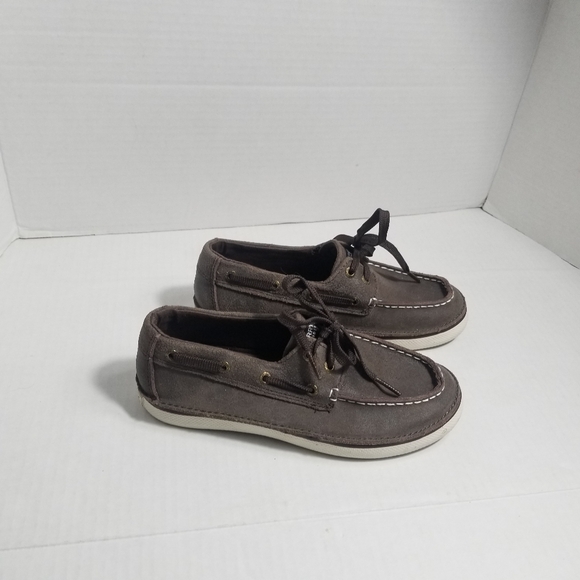 Sperry Other - SPERRY KIDS BROWN LEATHER UPPER LOAFERS SIZE 2